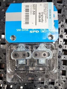 SM-SH56 Silver Mtn Bike Cleats - Pair